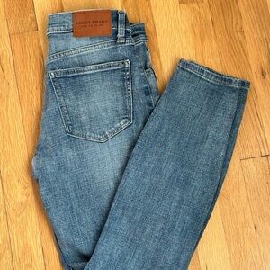 Lucky Brand Ava Mid-Rise Skinny Jeans – Size 8